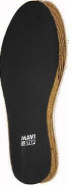 Кожаные стельки MAVI STEP Leather Cork Black, 35-46 р.