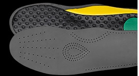 Ортопедичні шкіряні устілки MAVI STEP Biomechanics Lux Black (46/47) фото 57510