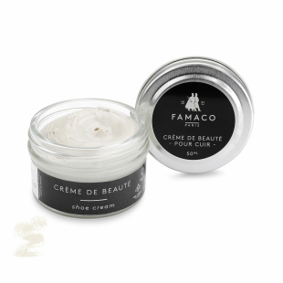 Крем для обуви черный Famaco Creme De Beaute, 50 мл фото 54125