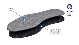 Теплі Устілки MAVI STEP Filc (37-38): Войлок, Латекс, Розмір фото 57067