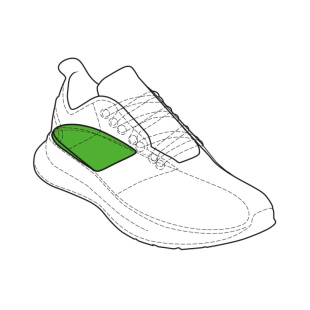 Підп'ятники Ортопедичні MAVI STEP Heel Med (44-46): Для П'яткової Шпори та Фасціїту фото 57333