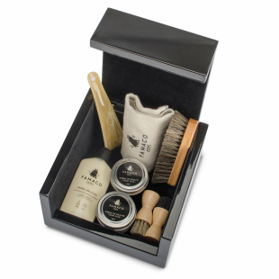 Набор для ухода за обувью Famaco Coffret Renoir, 8 предметов фото 48087