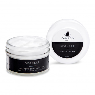 Крем-гель для обуви из кожи металлик Famaco Sparkle, 50 мл фото 48001