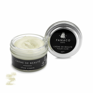 Крем для обуви черный Famaco Creme De Beaute, 50 мл фото 54126