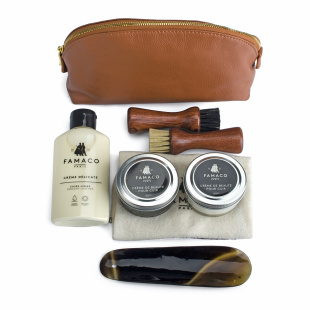 Набор для ухода за обувью Famaco Trousse Business, 7 предметов фото 48095