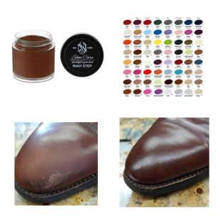 Рідка Шкіра MAVI STEP Leather Repair: Усунення Потертостей та Тріщин, Крем-Фарба для Відновлення Кольору фото 56596