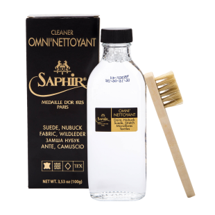 Очиститель Saphir Medaille D'or для замши и велюра Omni' Nettoyant 100 мл., Бесцветный фото 38467