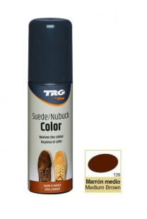 Крем-краска средне-коричневая для замши и нубука Trg Nubuck Color, 75 мл фото 49139